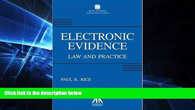 Must Have  Electronic Evidence: Law and Practice  READ Ebook Full Ebook