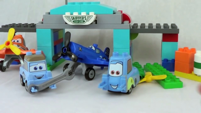 Lego Guido Gets Modified Disney Cars and Planes Modify Guido into an Airplane Lego Duplo Set