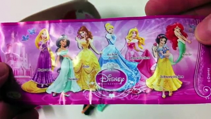 Disney Princess Surprise Eggs Unboxing Chocolate Surprise Eggs Kinder Eggs Surprise Toys