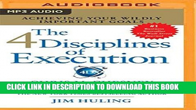 [PDF] Stephen R. Covey s The 4 Disciplines of Execution: The Secret To Getting Things Done, On