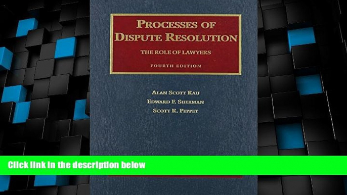 Big Deals  Processes of Dispute Resolution: he Role of Lawyers, 4th (University Casebook Series)