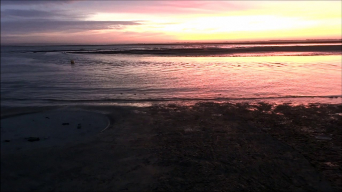 Le Mont Saint-Michel lever de soleil mardi 18 octobre 2016