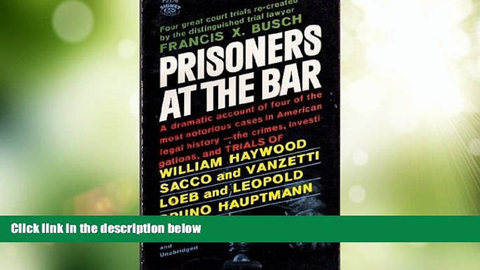 Big Deals  Prisoners at the Bar  Best Seller Books Best Seller