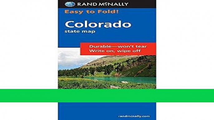 [READ] EBOOK Rand McNally Easy to Fold: Colorado (Laminated) (Easyfinder S) ONLINE COLLECTION