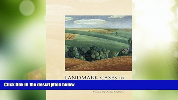 Big Deals  Landmark Cases in Land Law  Best Seller Books Most Wanted