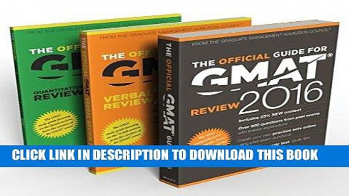 [FREE] EBOOK GMAT 2016 Official Guide Bundle BEST COLLECTION