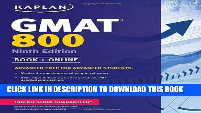 [READ] EBOOK Kaplan GMAT 800: Advanced Prep for Advanced Students (Kaplan Test Prep) BEST COLLECTION