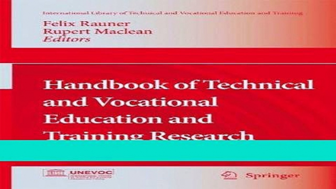 [FREE] EBOOK Handbook of Technical and Vocational Education and Training Research BEST COLLECTION