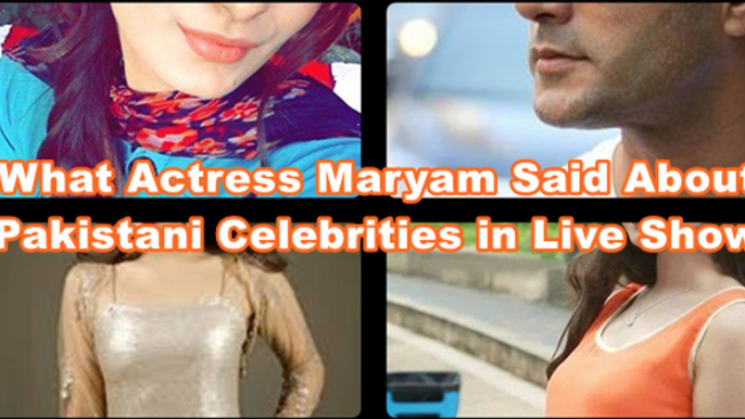 New Actress Views about Pakistani Actress Sajal, Saba Qamar and Adnan Siddiqui