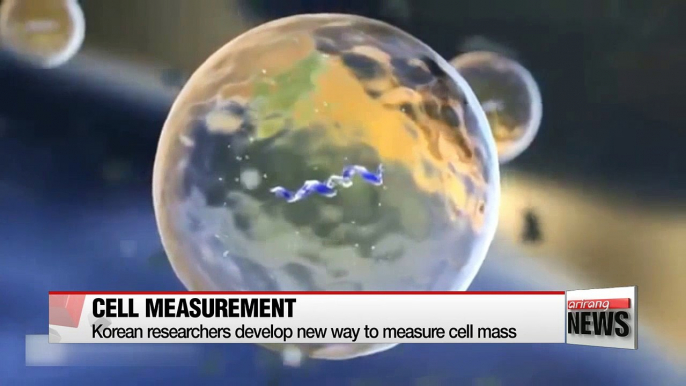 Korean researchers develop new way to measure cell mass