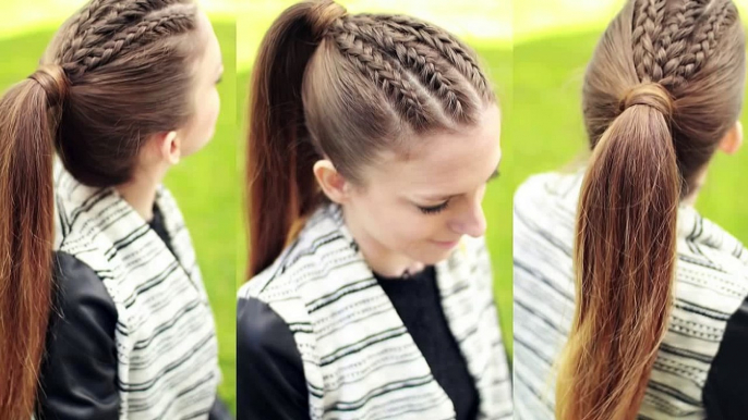 Braided Ponytail hairstyle | Ponytail Hairstyles