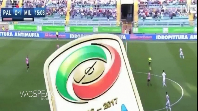 Palermo vs Milan 1-2 All goals & Full Highlgihts Serie A  06-11-2016