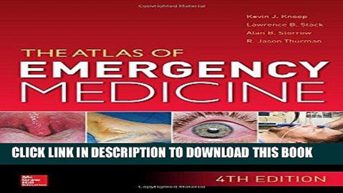 [FREE] EBOOK Atlas of Emergency Medicine 4th Edition ONLINE COLLECTION