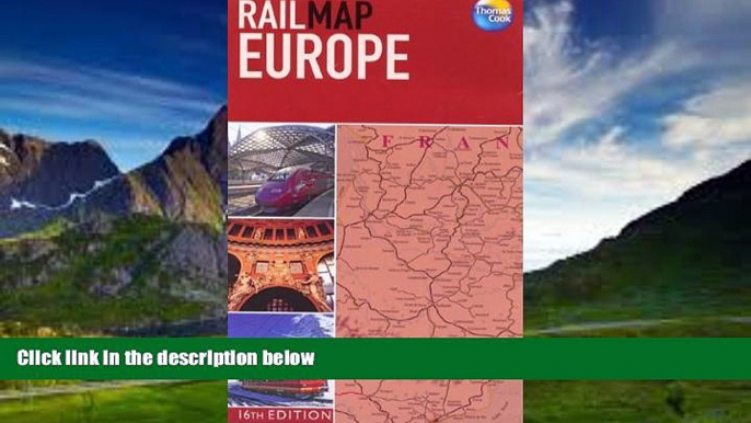 Best Buy Deals  Rail Map Europe, 16th (Thomas Cook Rail Map Europe)  Best Seller Books Best Seller