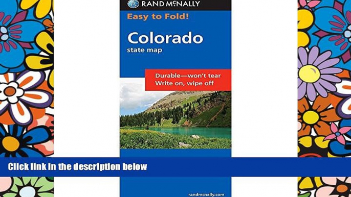 Ebook Best Deals  Rand McNally Easy to Fold: Colorado (Laminated) (Easyfinder S)  Most Wanted