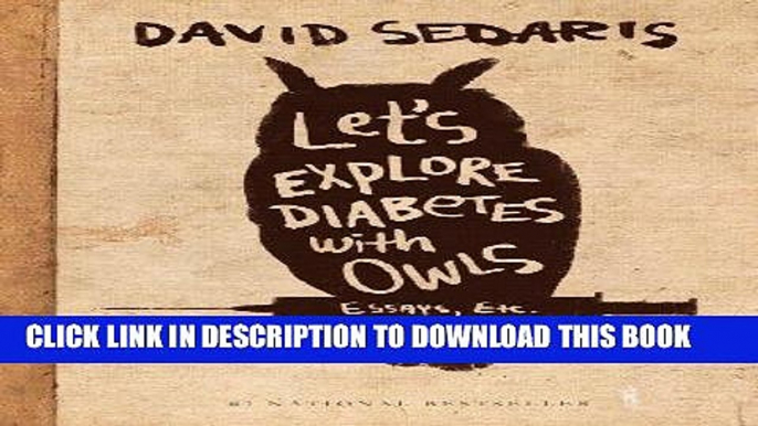 [PDF] Let s Explore Diabetes with Owls Full Online