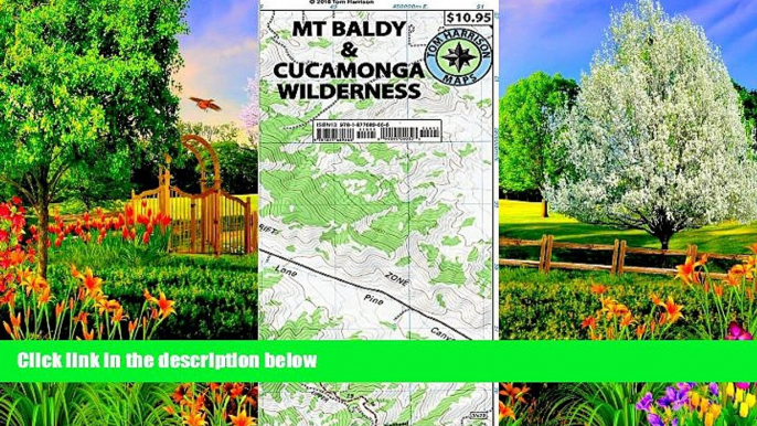 Big Deals  Mt. Baldy, Cucamonga Wilderness, Trail Map: Camping, Mountain Biking, Hiking, Trail