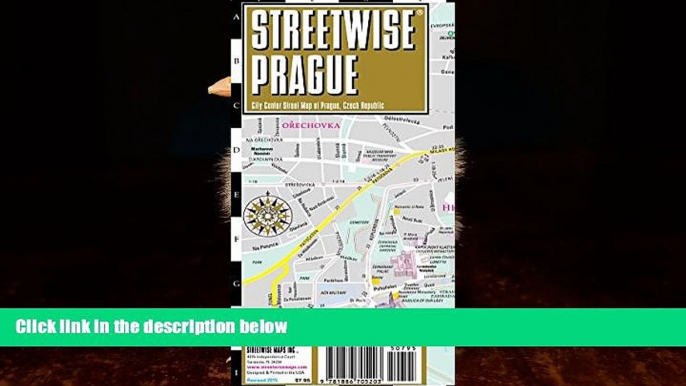 Best Buy Deals  Streetwise Prague Map - Laminated City Center Street Map of Prague, Czech
