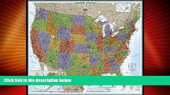 Buy NOW  United States Decorator [Enlarged and Tubed] (National Geographic Reference Map)  Premium