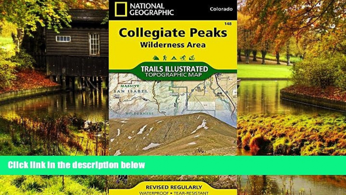 Must Have  Collegiate Peaks Wilderness Area (National Geographic Trails Illustrated Map)  Buy Now