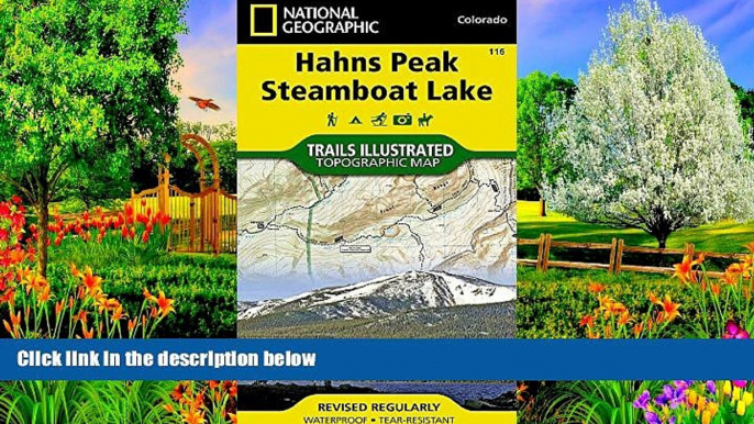 Best Deals Ebook  Hahns Peak, Steamboat Lake (National Geographic Trails Illustrated Map)  Best