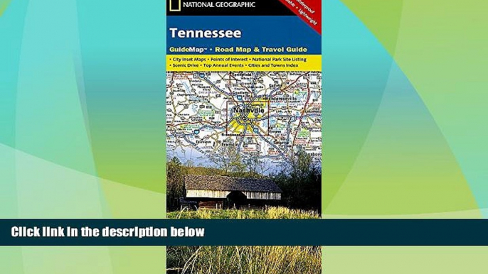 Deals in Books  Tennessee (National Geographic Guide Map)  Premium Ebooks Best Seller in USA