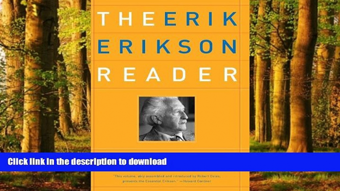 Read book  The Erik Erikson Reader online to buy