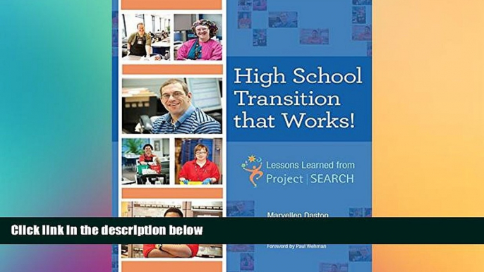 Online eBook High School Transition that Works: Lessons Learned from Project SEARCH?