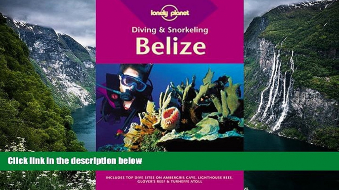 Big Deals  Lonely Planet : Diving   Snorkeling Belize  Best Seller Books Best Seller