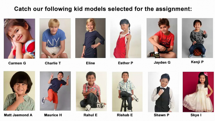 Create Talents and Models | Asian Tour Media Video Shoot | Kids Modeling