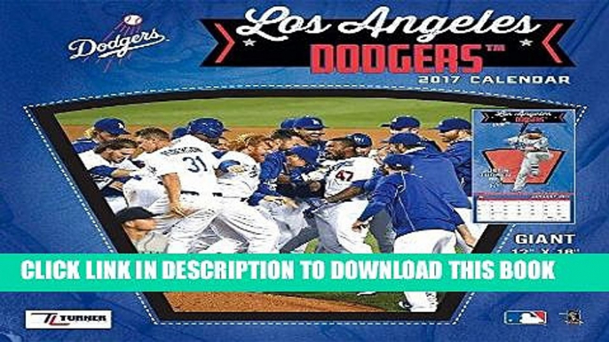 Ebook Cal 2017 Los Angeles Dodgers 2017 12x12 Team Wall Calendar Free Read