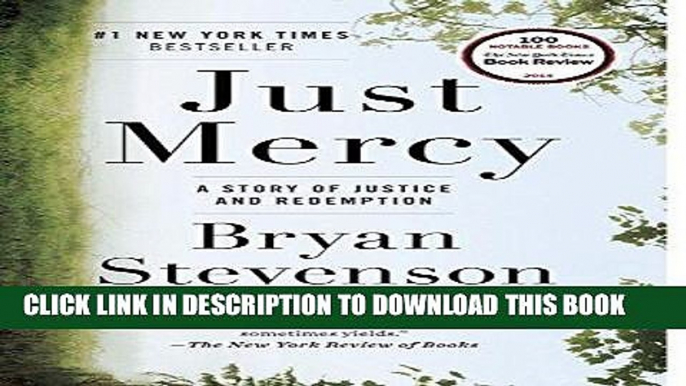 Ebook Just Mercy: A Story of Justice and Redemption Free Read