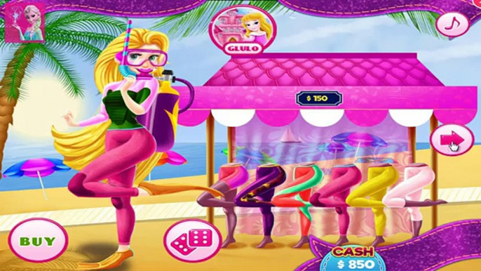 Disney Princess Scuba Diving - Princess Scuba Diving Girls Games - Scuba Diving DressUp