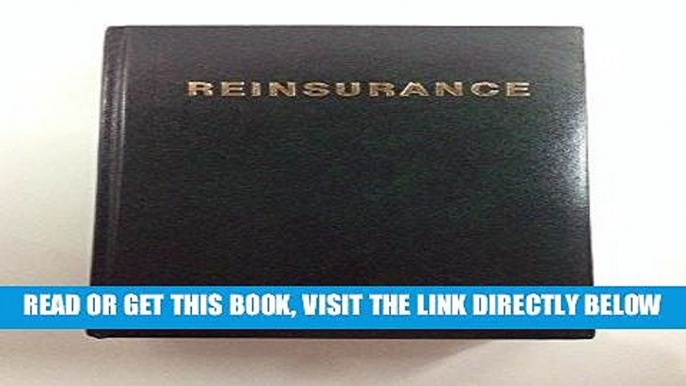 [BOOK] PDF Reinsurance Collection BEST SELLER