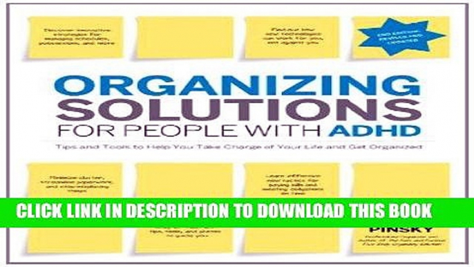 [Ebook] Organizing Solutions for People with ADHD, 2nd Edition-Revised and Updated: Tips and Tools