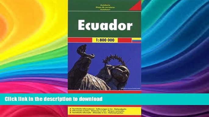 GET PDF  Ecuador Galapagos FB 1:800 000 2012 (English, Spanish, French, Italian and German