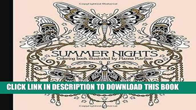 Ebook Summer Nights Coloring Book: Originally Published in Sweden as "Sommarnatt" (Daydream