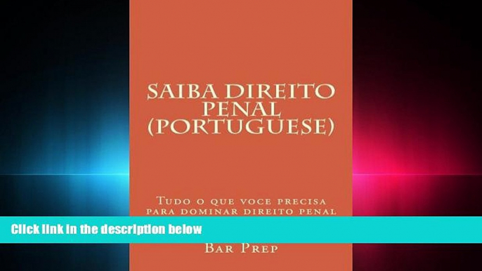 book online  Saiba Direito Penal (Portuguese): Tudo o que voce precisa para dominar direito penal