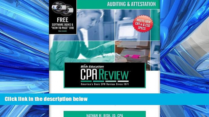 complete  Bisk CPA Review: Auditing   Attestation, 40th Edition (CPA Comprehensive Exam Review-