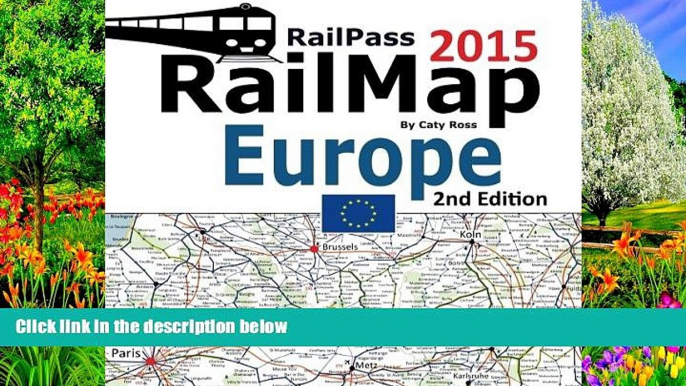 Deals in Books  RailPass RailMap Europe 2015: Icon illustrated Railway Atlas of Europe, Turkey and