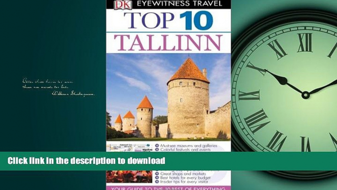 READ BOOK  Top 10 Tallinn (Eyewitness Top 10 Travel Guide) FULL ONLINE