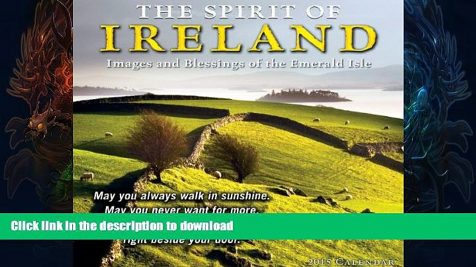 READ BOOK  The Spirit of Ireland; Images and Blessings of the Emerald Isle 2015 Wall Calendar