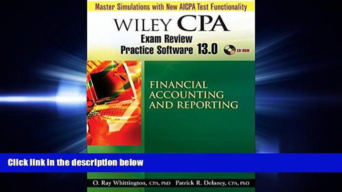 FULL ONLINE  Wiley CPA Examination Review Practice Software 13.0 FAR