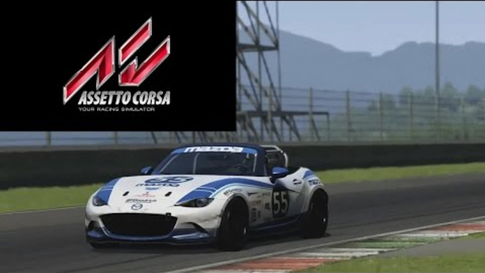 Assetto Corsa | Mazda MX5 Cup | Mugello 10 Lap Race 1080P HD