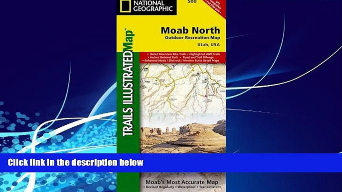 Big Deals  Moab North (National Geographic Trails Illustrated Map)  Best Seller Books Most Wanted