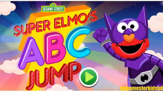 Sesame Street Super Elmos ABC Jump Alphabet Rescue Cartoon Preschool Games