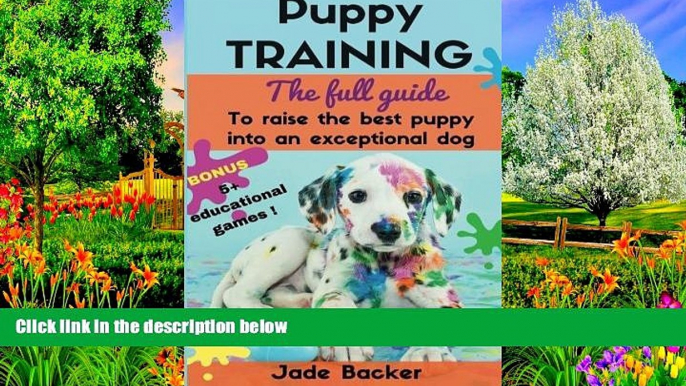 Deals in Books  Puppy Training: The full guide to house breaking your puppy with crate training,