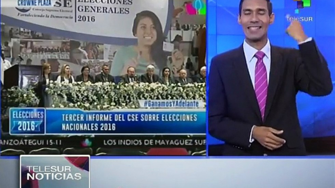 Nicaragua: 68.2% del electorado participó en comicios generales