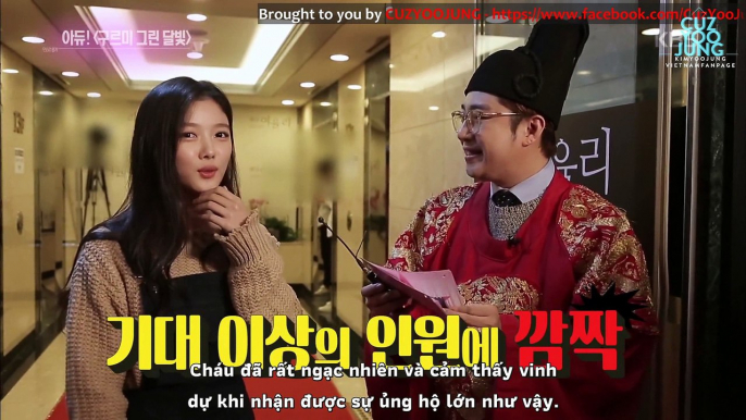 [VietSub] Kim Yoo Jung at Love in the moonlight Wrap Up Party Interview with Entertainment Weekly