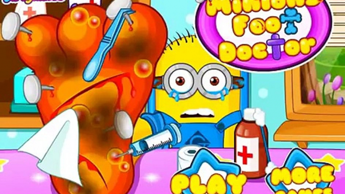 Minions Foot Doctor Best Games Minions (Миньон лечит ногу )